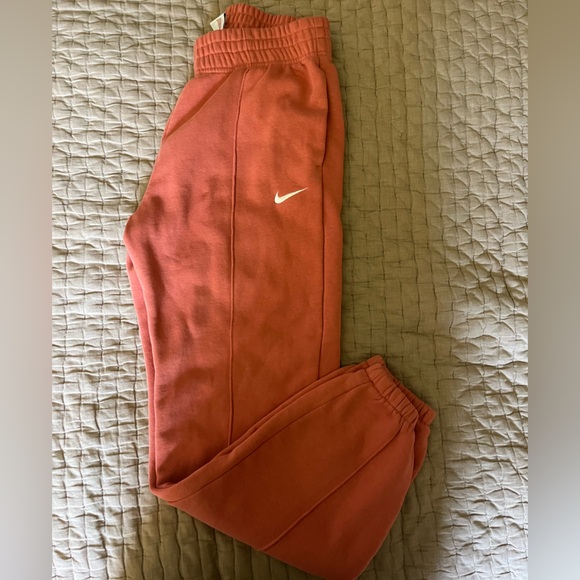 Nike Pants - Nike Rust Orange Joggers